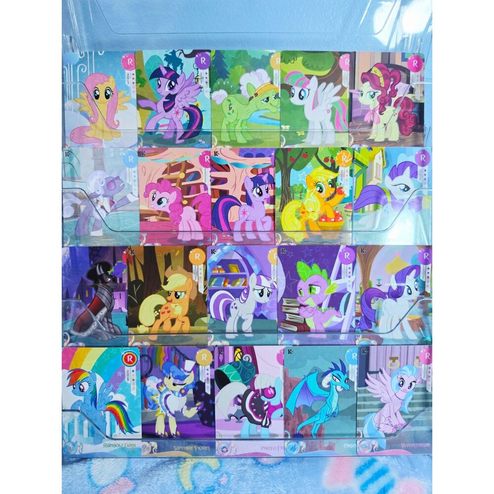 Kayou My Little Pony R Rarity Cards – 20 Card Bundle
